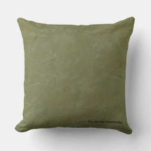Almohada de lujo con monograma personalizado