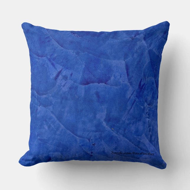 Almohada de lujo con monograma personalizado (Anverso)