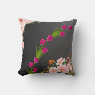 almohada de lujo con tiras, almohada de cama decor
