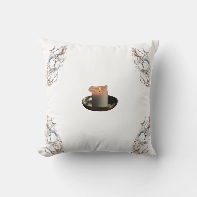 Almohada de luz de vela Choose Joy – Inspiradora a (Anverso)