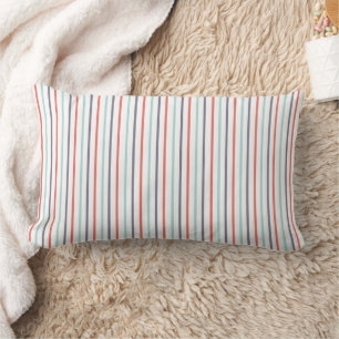 Almohada de madera blanca con patrón de línea vert