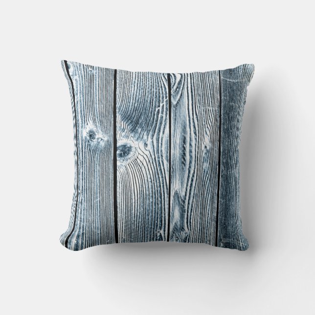 Almohada de madera del modelo del tinte azul (Anverso)