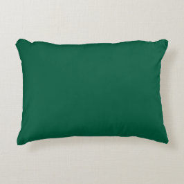almohada de madera verde profundo