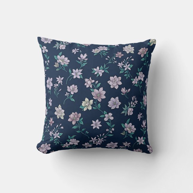 Almohada de magnolia Lavanda & Salvia (Anverso)