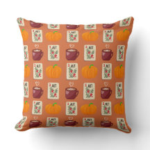 Almohada de Mahjong de otoño