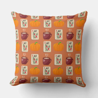 Almohada de Mahjong de otoño
