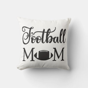 Almohada de Mamá de Fútbol - Amante del Fútbol, Bl