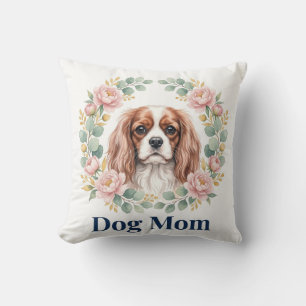 Almohada de mamá de perro Cavalier King Charles