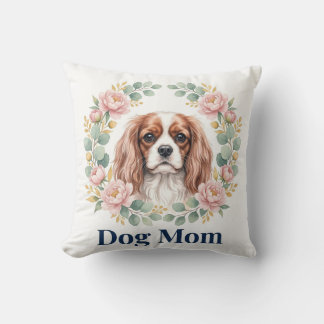 Almohada de mamá de perro Cavalier King Charles