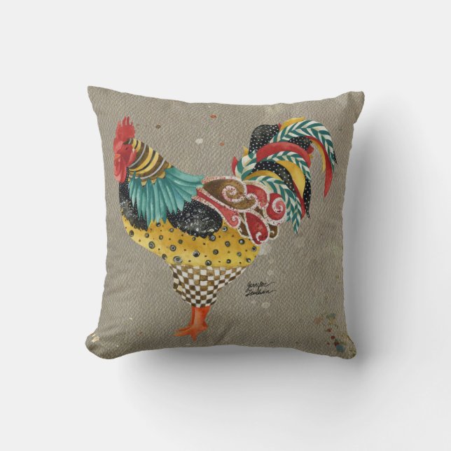 Almohada de Mardi del gallo (Anverso)