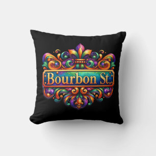 Almohada de Mardi Gras