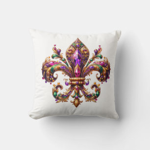 Almohada de Mardi Gras