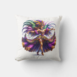 Almohada de Mardi Gras