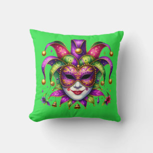 Almohada de Mardi Gras
