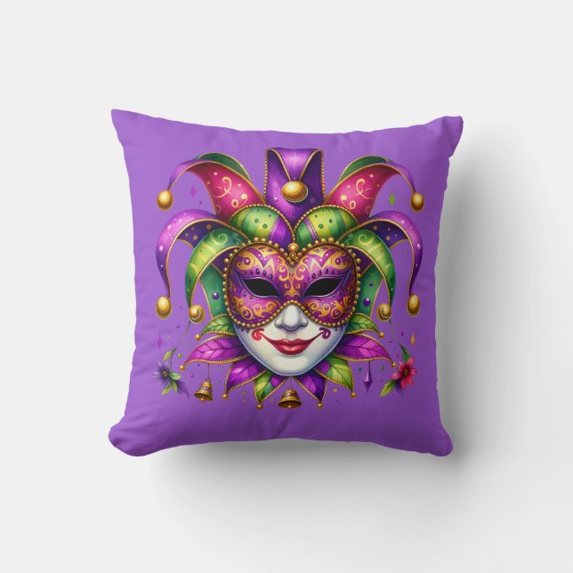 Almohada de Mardi Gras (Anverso)