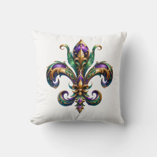 Almohada de Mardi Gras