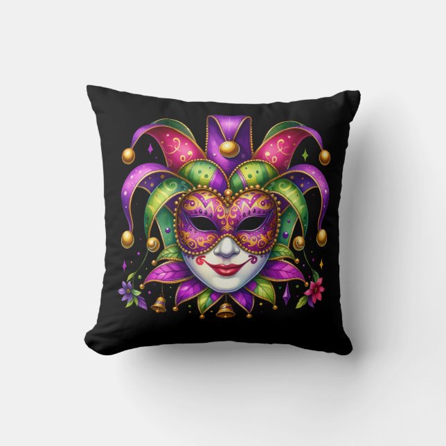 Almohada de Mardi Gras (Anverso)