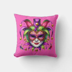 Almohada de Mardi Gras