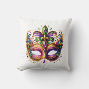 Almohada de Mardi Gras
