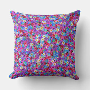 almohada de margaritas de primavera
