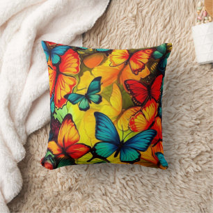 Almohada de Mariposa – Cojín Decorativo Lindo