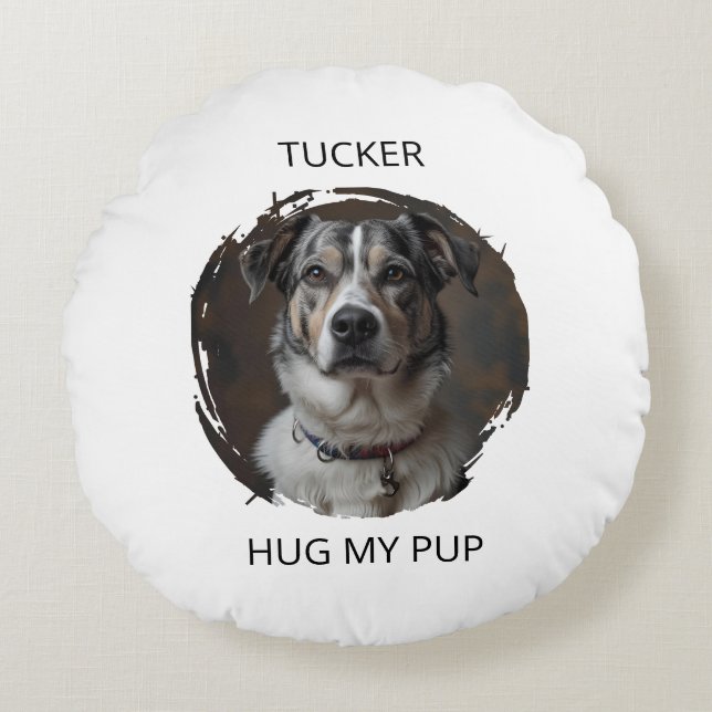Almohada de mascota conmemorativa personalizada Ab (Anverso)