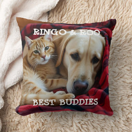 Almohada de mascota personalizada Mejores amigos g