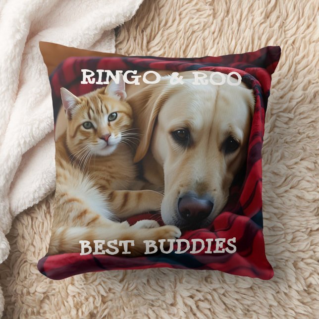 Almohada de mascota personalizada Mejores amigos g (Subido por el creador)