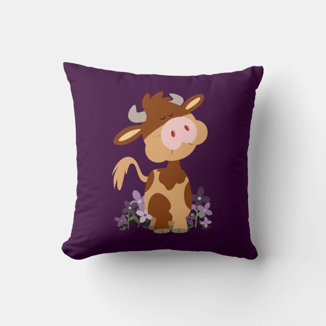 Almohada de masticación linda de la vaca del (Anverso)