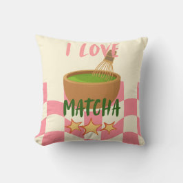 Almohada de Matcha | Cojín Kawaii de Matcha
