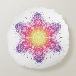 almohada de meditación | mandala | metatrón