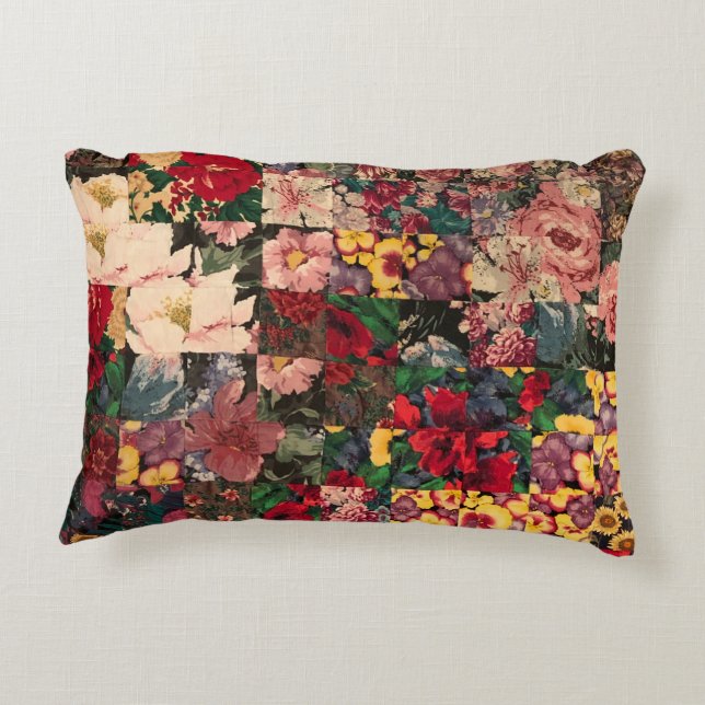 almohada de medley de flores c (Reverso)