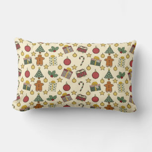 Almohada de mezcla de vacaciones cúrcuma