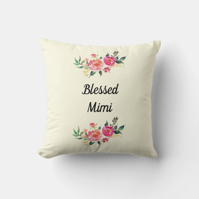 Almohada de Mimi bendita (Anverso)