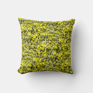 Almohada de minimalismo de arte abstracto