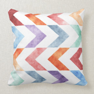 Almohada de moda de la flecha de la acuarela