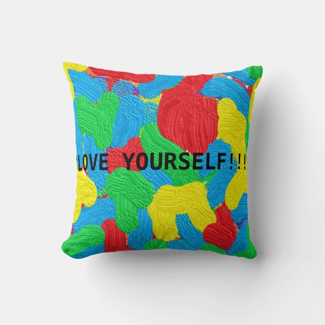 almohada de moda de verano (Anverso)