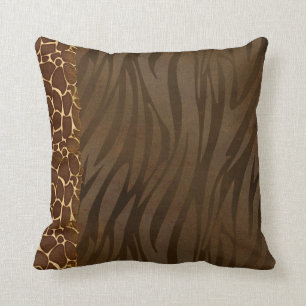 Almohada de moda del modelo de la jirafa y del