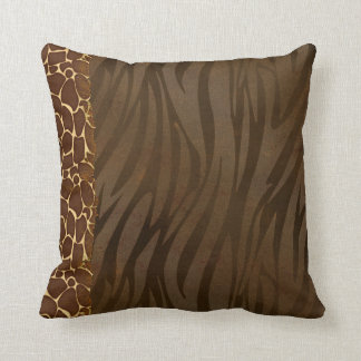 Almohada de moda del modelo de la jirafa y del