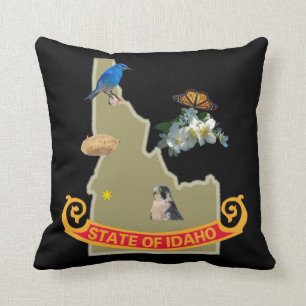 Almohada de MoJo del americano de Idaho