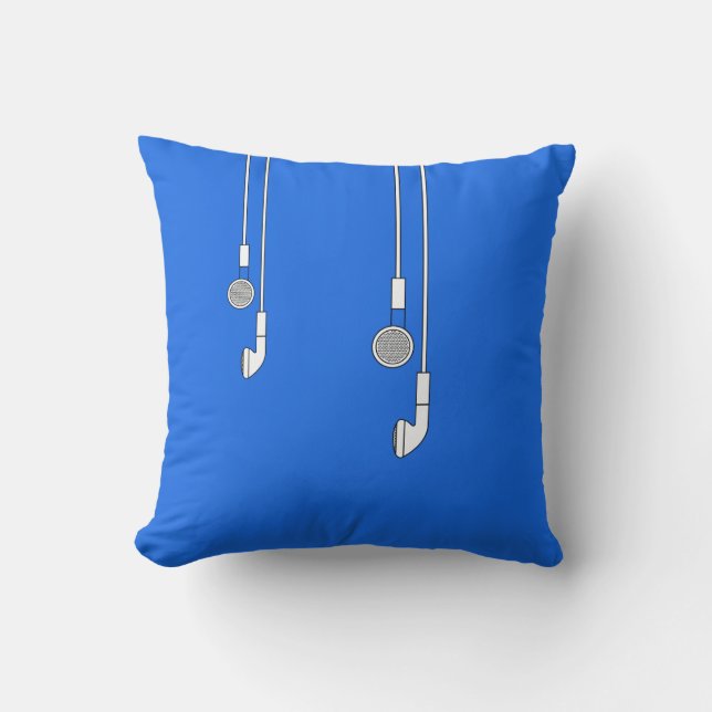 Almohada de Mojo del americano de los auriculares (Anverso)