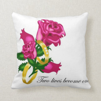 Almohada de MoJo del americano de los rosas y de