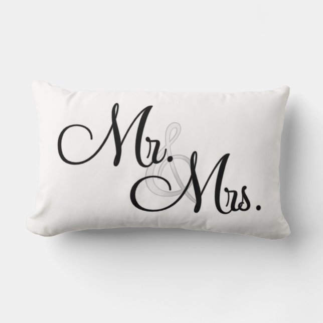 Almohada de MoJo del americano de Sr. y del regalo (Anverso)