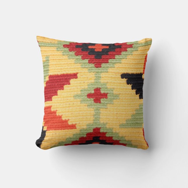 Almohada de Mojo del americano de Wayuu (Anverso)