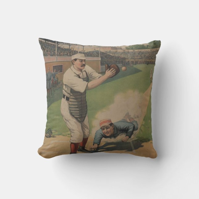 Almohada de MoJo del americano del béisbol del (Anverso)