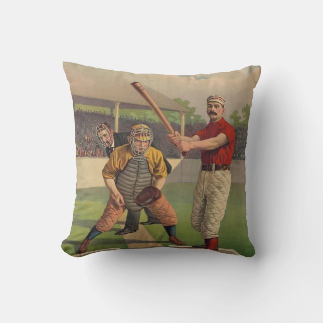 Almohada de MoJo del americano del béisbol del (Anverso)