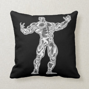 Almohada de MoJo del americano del Bodybuilder del