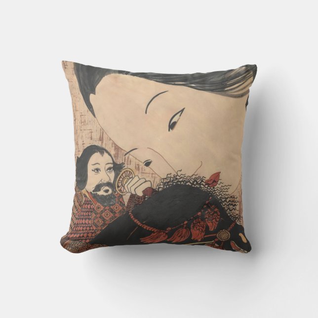 Almohada de MoJo del americano del fantasma del (Anverso)