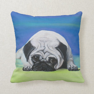 Almohada de MoJo del americano del perro del barro