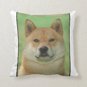 Almohada de MoJo del perro de Shiba Inu